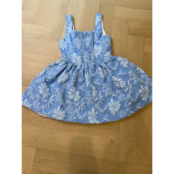 Flowers By Zoe 4T Flower Embossed Corset Dress - Picture 5 of 10